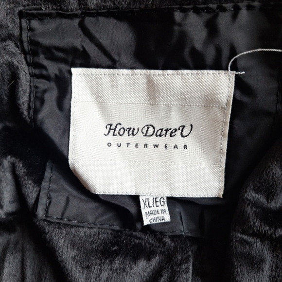 How Dare U Outterwear Puffer Coat Woman's Small/Juniors XL - Picture 8 of 14